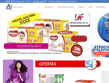 Tablet Screenshot of drogueria-argentina.com.ar